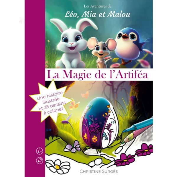 Les aventures de Léo, Mia et Malou: La Magie de l'Artiféa - Livre relié - Image 3